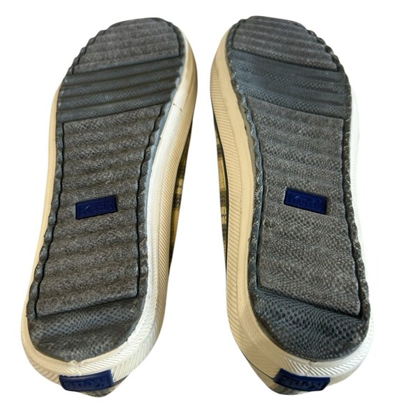 Keds Buttercup Plaid Mini Canvas Ivory Gray Cushion Slip On Flat Shoes Size 7.5 - Picture 10 of 11